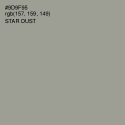 #9D9F95 - Star Dust Color Image